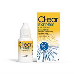 Cl-ear Cl-ear Express Ear Drops 12ml