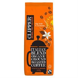 Clipper Clipper Fairtrade Organic Italian Blend Roast & Ground Coffee 227g