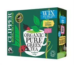 Clipper Clipper Fairtrade Organic Pure Green 80 Tea bags