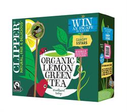 Clipper Clipper Fairtrade & Organic Green & Lemon 80 Tea bags