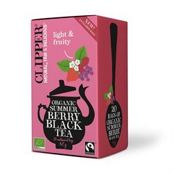 Clipper Clipper Organic Summer Berry Black Tea 20 Bags