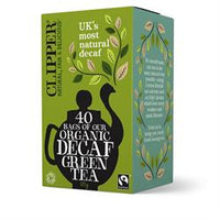 Clipper Clipper Fairtrade & Organic Decaf Green Tea Bags 40 Bags