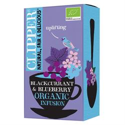 Clipper FREE Clipper Organic Blackcurrant and Blueberry 20 Bags
