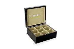 Clipper Premium Lacquer Chest Black