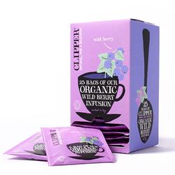 Clipper Clipper Organic Wild Berry Infusion 25 Envelopes