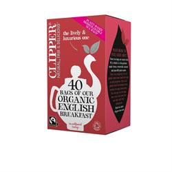 Clipper FREE Clipper Organic & Fair Trade English Breakfast 40 Tea Bags