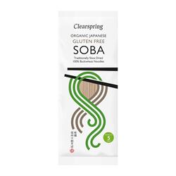 Clearspring Organic Japanese 100% Buckwheat Soba Noodles