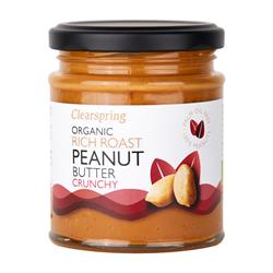 Clearspring Organic Roast Peanut B Crunchy 170g
