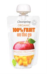 Clearspring Organic 100% Fruit on the Go - Apple & Mango 120g