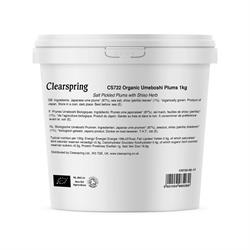 Clearspring Organic Japanese Umeboshi Plums 1Kg