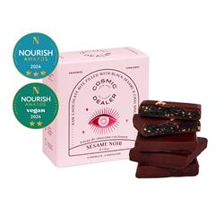 Cosmic Dealer Mini Chocolate Box Black Sesame Chai - Box of 4 Bites 80g