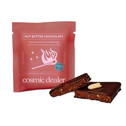Cosmic Dealer Peanut Butter & Salt Chocolate Bite Organic Sugar Reduced 20g