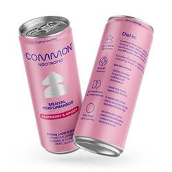 Common Common Sparkling Raspberry & Ginger Nootropics 330ml