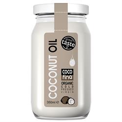 Cocofina Organic Coconut Oil in 350ml Glass Jar