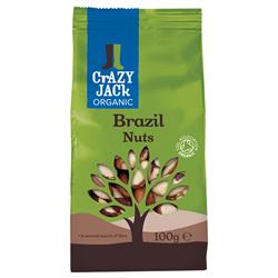Crazy Jack Organic Brazil Nuts100g