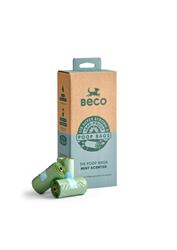 Beco Big strong leakproof poop bags with a fresh mint scent. 315 bags