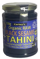 Carley's Carley's Organic Raw BLACK Sesame Tahini 250g