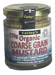 Carley's Carley's Organic Coarse Grain Mustard 170g