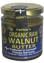 Carley's Carley's Organic Raw Walnut Butter 170g