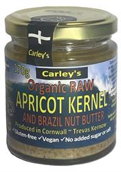 Carley's Organic Raw Apricot Kernel & Brazilnut Butter 170g