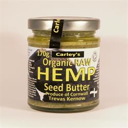 Carley's Carley's Organic Raw Hempseed Butter 170g