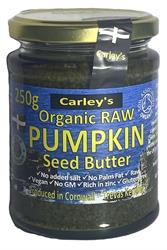 Carley's Organic Raw Premium Pumpkin Seed Butter 250g