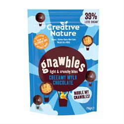Creative Nature Gnawbles Creamy Mylk Chocolate 75g