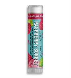 Crazy Rumors Raspberry Sorbet flavoured vegan lip balm 4ml