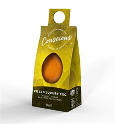 Conscious Chocolate Organic Filled Luxury Egg 50g
