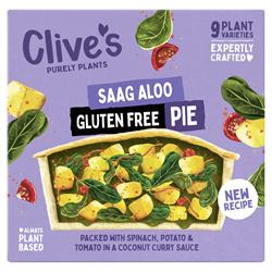 Clives Clive's (Non Organic) Gluten Free Saag Aloo Pie 235g