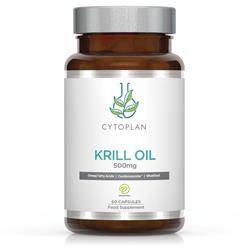 Cytoplan Krill Oil 500mg 60 capsules