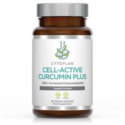 Cytoplan Cell-Active Curcumin Plus 285x increased bioavailability 60 caps