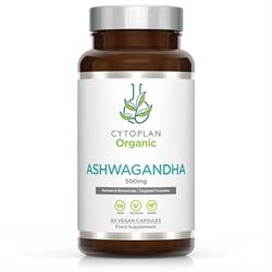 Cytoplan Organic Ashwagandha 500mg 60 capsules