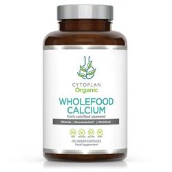 Cytoplan Organic Wholefood Calcium 120 capsule