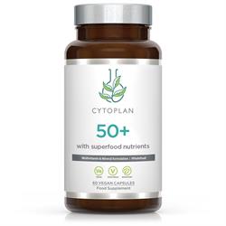 Cytoplan 50+ Multivitamin with superfood nutrients 60 capsules