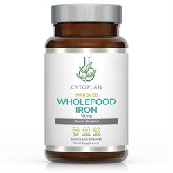 Cytoplan Iron: Wholefood 10mg elemental 60 capsules