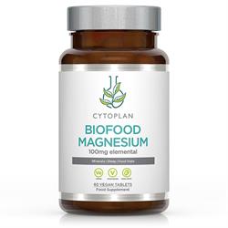 Cytoplan Biofood Magnesium: 100 mg 60 tablets