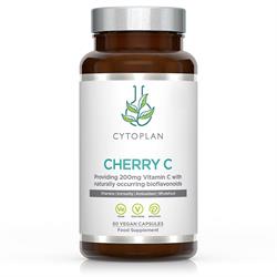 Cytoplan Cherry C Wholefood Vit C 200mg 60 capsules