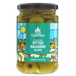 Cypressa Pitted Colossal Halkidiki Olives in Brine 315g