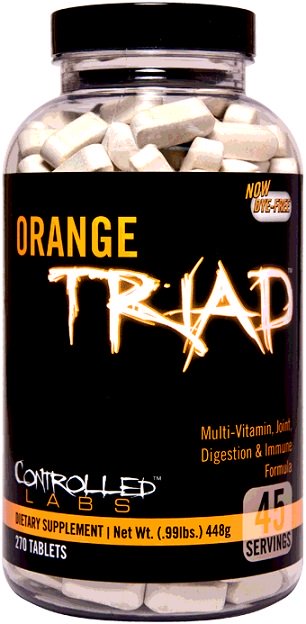 Controlled Labs, Orange Triad - 270 tablets