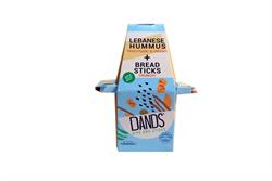 DANDS Dip&Go Lebanese Hummus & Sticks Snack 100g