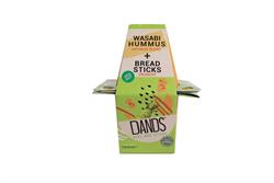 DANDS Fresh Wasabi Hummus & Breadsticks Snack 110g