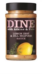 DINE in with Atkins and Potts DINE Seafood Sauce with Lemon Zest and Dill 180g