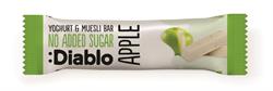 Diablo Sugar Free Diablo Yoghurt coated Apple Muesli Bar 30g