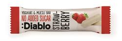 Diablo Sugar Free Diablo Yoghurt coated Strawberry Muesli Bar 30g