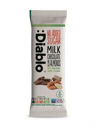 Diablo Sugar Free Milk Chocolates with Almonds with Stevia 75g