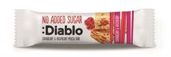 Diablo Sugar Free Cran & Rasp Muesli Bar 30g