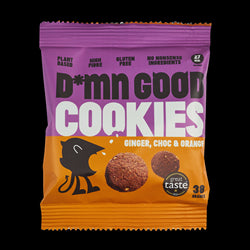 Dmn Good D*MN GOOD Vegan Ginger Choc Orange Cookies 38g