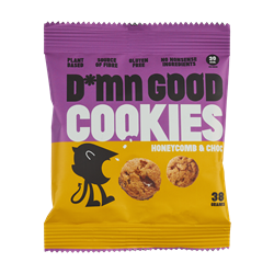 Dmn Good D*MN GOOD Vegan Honeycomb and Choc Cookies 38g