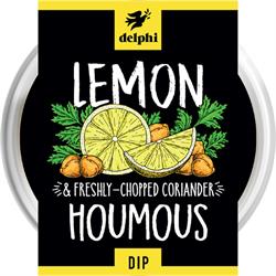 Delphi Lemon & Coriander Houmous 170g